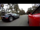 Bugatti Veyron vs Ferrari F430