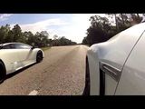 Lamborghini Murcielago vs Nissan GT-R