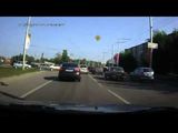 Scary fast car accident
