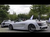 14x Audi R8 GT at one place!