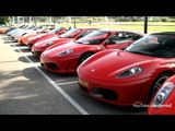 53 Exotic cars accelerating through tunnel! Very loud sounds!