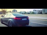 Hyundai Elantra Black Matte - Vinil Design
