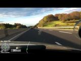 BMW 135i vs. Porsche 997 Turbo (304,4 km/h)