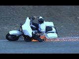 Harley Davidson Lowside Motorcycle Crash