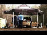 Ken Block tests the H.F.H.V. Ford Fiesta on gravel for the first time