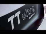 André Lotterer testet den Audi TT ultra quattro concept
