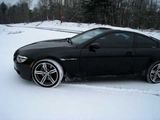 BMW M6 Drifting In Snow