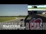 GT-R Crash at Carolina Motorsports Park