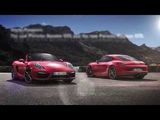 New Porsche Boxster GTS and Cayman GTS
