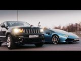 1000 HP Jeep SRT8 vs Lamborghini Huracan