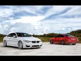 2015 BMW M4's Dual Video on Vossen wheels