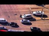 Woman In Minivan Stops High Speed Chase in Dallas 