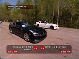 Nissan GT-R Stage 1 vs BMW M6 Evotech