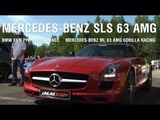 Mercedes-Benz SLS 6.3 AMG vs BMW X6 M vs Mercedes ML6.3 AMG