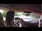 Ferrari test drive - Almost crash a F430