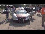 Bugatti Veyron 16.4 vs Porsche 911 Turbo PDK (997) rolling start