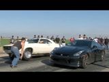 560hp GT-R vs MUSCLE - Cali Street Racing