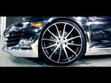 Audi R8 Chrome on Concavo CW-12 Concave Wheels