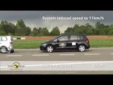 2014 Volkswagen Golf Sportsvan - AEB Test