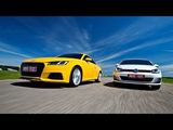 Audi TT 2.0 quattro vs VW Golf GTI