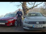 Ford Mondeo vs VW Passat 2015