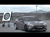 Hyundai : Genesis Coupe vs an Arrow