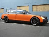 RRR Maybach 57 - black and orange - (Brabus wheels)