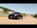 New Porsche Macan at the Test Track