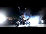 Motorbike Stunts - Night Riding