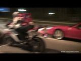 Audi RS6 Evotech vs Yamaha R6 (Max speed 333 km/h)
