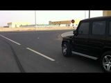 Mercedes G55 tuned in ACTION!