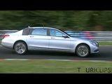 2015 Mercedes-Benz Maybach spied testing on the Nürburgring!