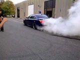 BMW M5 Burnout