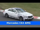 Mercedes-Benz C63 AMG - Spy Video