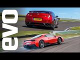 Nissan GT-R vs Ferrari 458 Track Battle