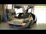 Mercedes Isdera Imperator Powerslides and Accelerations