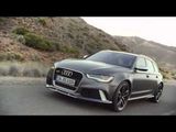 Audi RS6 Avant 2013 - First driving scenes and engine sound