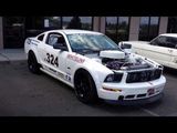 Sound of Nascar powered Mustang