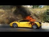 Supercars on Fire (prank!)