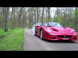Ferrari F50 Burnout