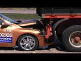 Insane Volvo brake test epic fail