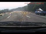 Accident on the road