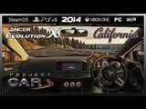 Project Cars On Board - Mitsubishi Lancer Evolution X / Real or Game? 