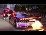 Lamborghini Aventador - Insane Flames