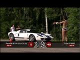 Porsche 911 Switzer R750 vs Ford GT40 (Heffner GT-1000) @ 349 km/h