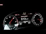 Audi RS6 0-313 km/h Top Speed Acceleration