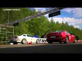 Audi R8 V10 vs Ferrari California vs Ford Mustang