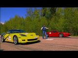 Ferrari 458 Italia vs Chevrolet Corvette ZR1, Nissan GT-R and Audi RS6