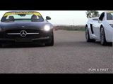Mercedes SLS AMG vs. Porsche 911 Turbo S vs. Lamborghini Gallardo