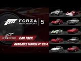 Forza 5 / Alpinestars Car Pack Trailer
